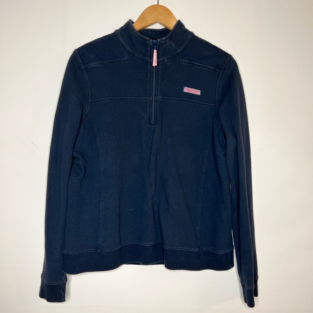 Vineyard Vines Navy Blue Shep Shirt, sz. L